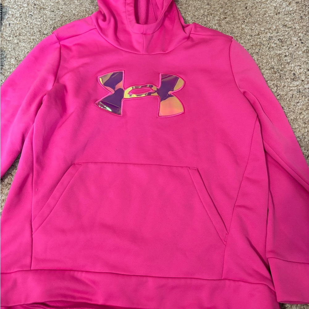 Under Armour Kids Pink Hoodie